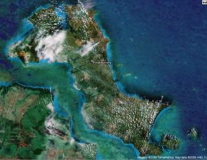 pulau bangka dari udara (wikimapia.com)